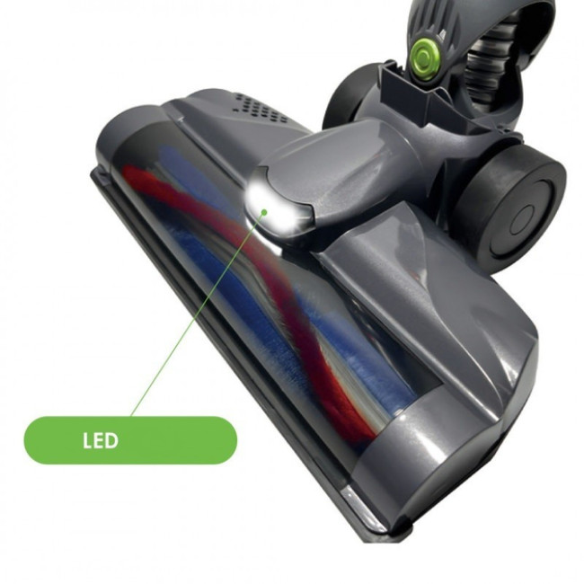 Акумуляторний пилосос Royalty Line CVC-9316 СЛОВАКІЯ (SOLIN) Green бездротовий вертикальний з турбощіткою