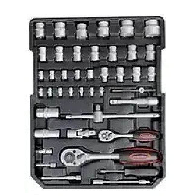 Хороший набір інструментів в чемодані Schwartzmann (409 елементів) Автомобільні набори інструментів