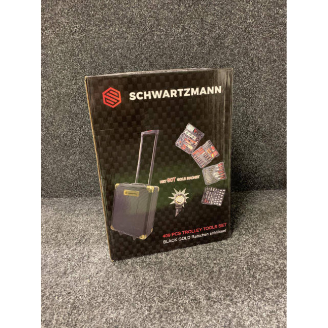 Хороший набір інструментів в чемодані Schwartzmann (409 елементів) Автомобільні набори інструментів