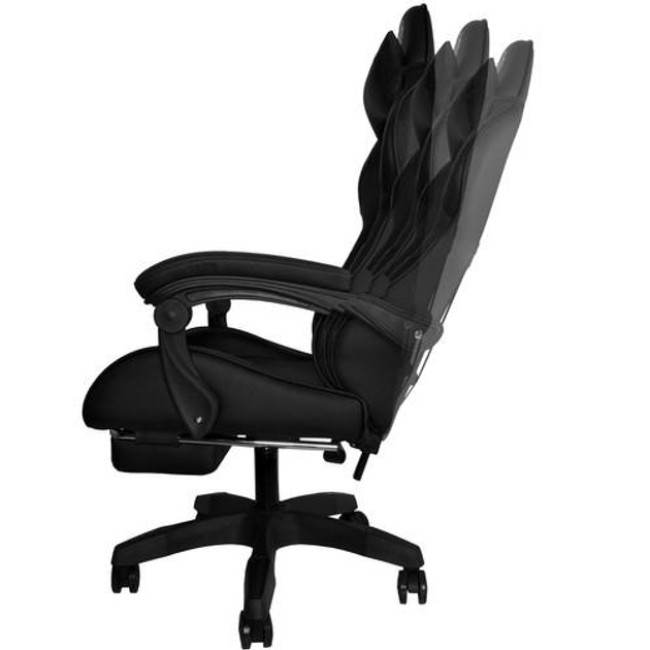 Кресло геймерське Dunmoon (Malatec) - чорне