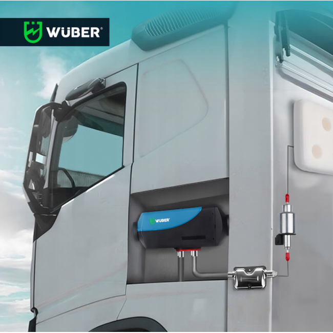 Автономний дизельний обігрівач 5кВт Wuber (Польща)