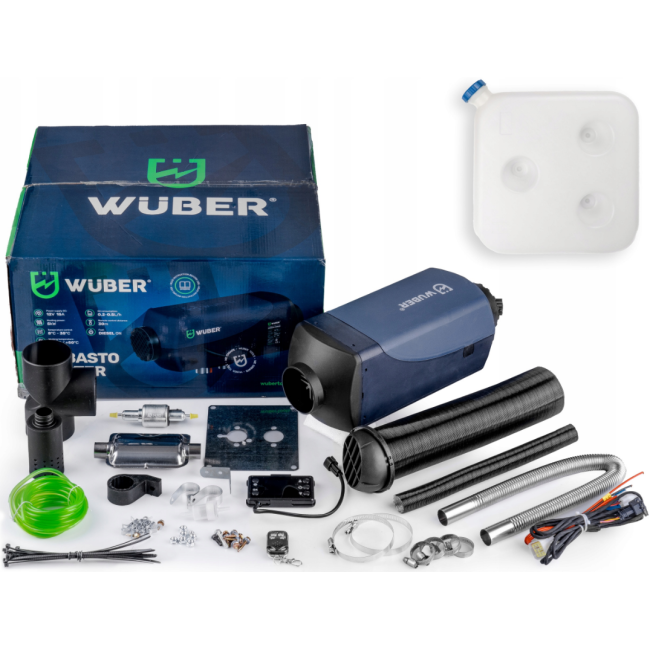 Автономний дизельний обігрівач 5кВт Wuber (Польща)