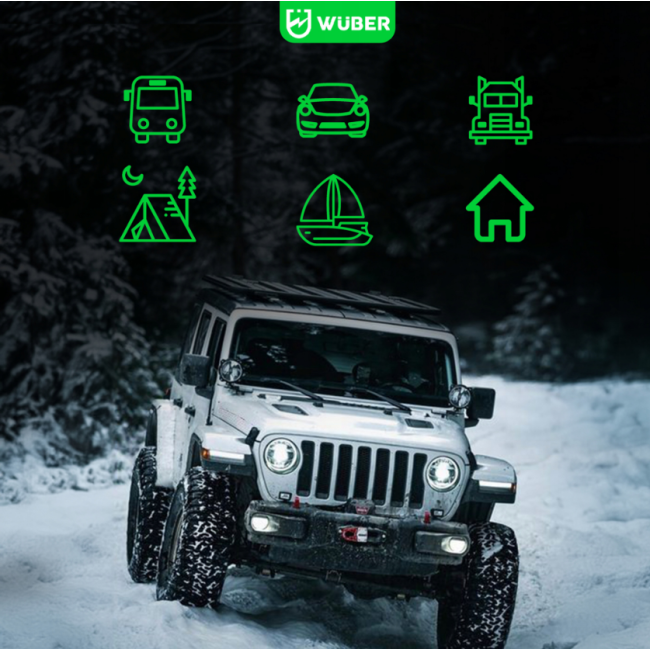 Автономний дизельний обігрівач 5кВт Wuber (Польща)