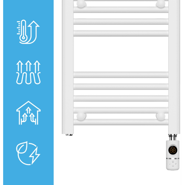 Сушка для рушників електрична з термостатом Maltec 300Вт (Польща)
