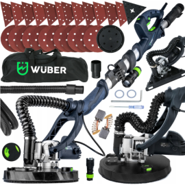 Шлайфмашина для стін жираф Wuber 1600Вт 225мм (Польща)