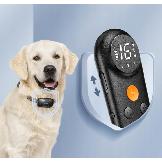 Электроошейник для тренировки собак RENEW FORCE 1000м + пульт дистанционного управления (Польша)