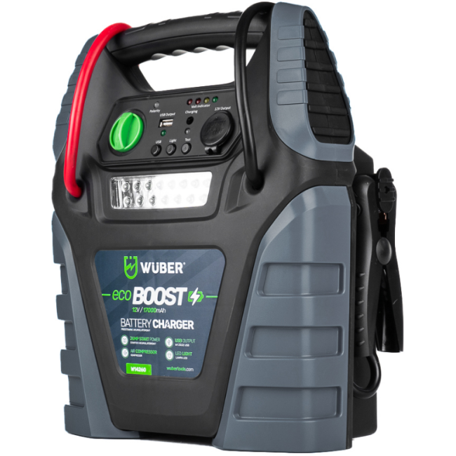 Пусковое устройство (Бустер) c компрессором 5в1 17Ач Wuber (Польша)