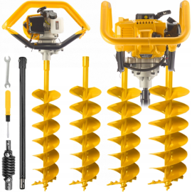 Мотобур бензиновый Majster Polska 6л.с. (Польша)