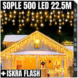 Улична ґірлянда бахрома 22.5м 500 LED