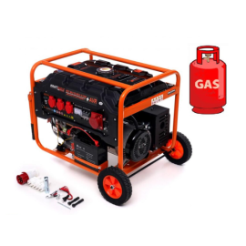 Генератор Gaz/Бензиновий Kraft Dele KD165 5.0/5.5 кВт с електрозапуском
