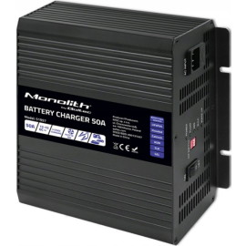 Зарядное устройство для аккумуляторов LiFePO4 AGM GEL SLA 50A 12V Qoltec (Польша)