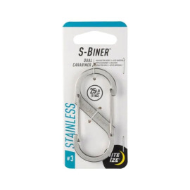 Карабін Nite Ize S-Biner 3 - Steel