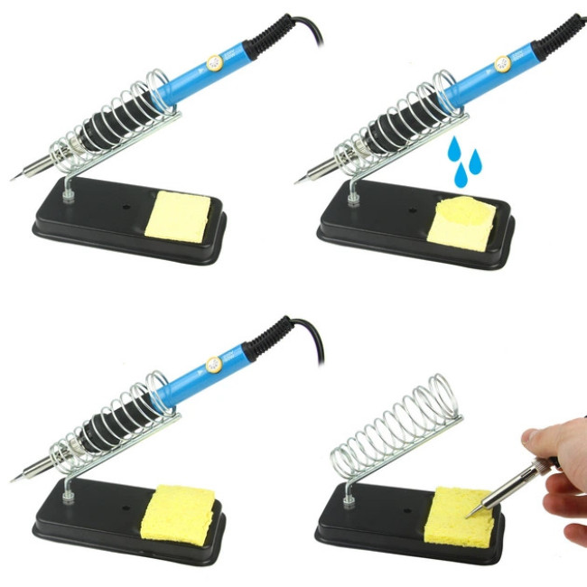 Электрический паяльник Mar-Pol XL Kit 80Вт 220-480°C и набор инструментов для пайки (M79345)