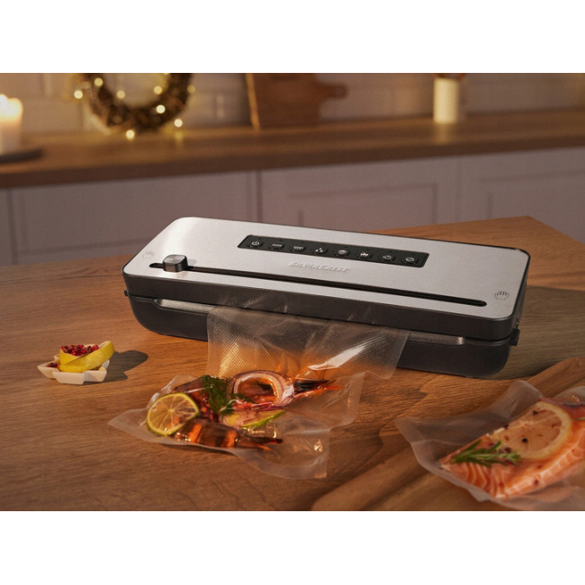 Вакуумный упаковщик Silver Crest Vacuum Sealer 160 Вт, Встроенный резак, Sous-Vide (SVEB 160 C4)