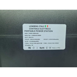 Портативна зарядна станція LOMBINI-ITALY Процесор Станція 1008Втч (315000 мАг)