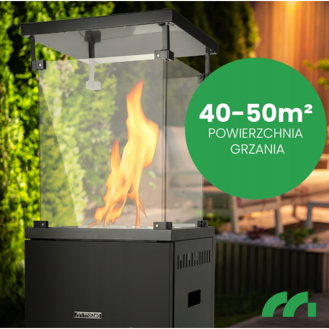 Уличный газовый обогреватель MalTec 137см 11кВт (Польша)