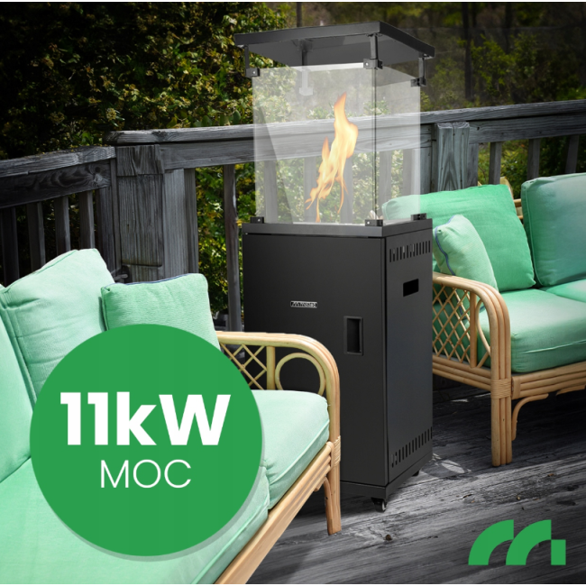 Уличный газовый обогреватель MalTec 137см 11кВт (Польша)