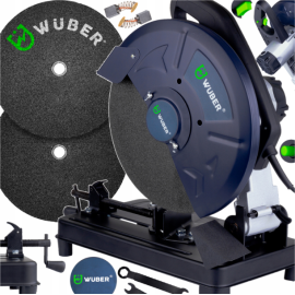 Торцовочная пила по металлу Wuber 2950W 230V + 2 диска 350мм (Польша)