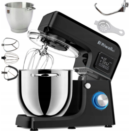 Тестомес миксер планетарный Riwall 8в1 4000Вт (Чехия)