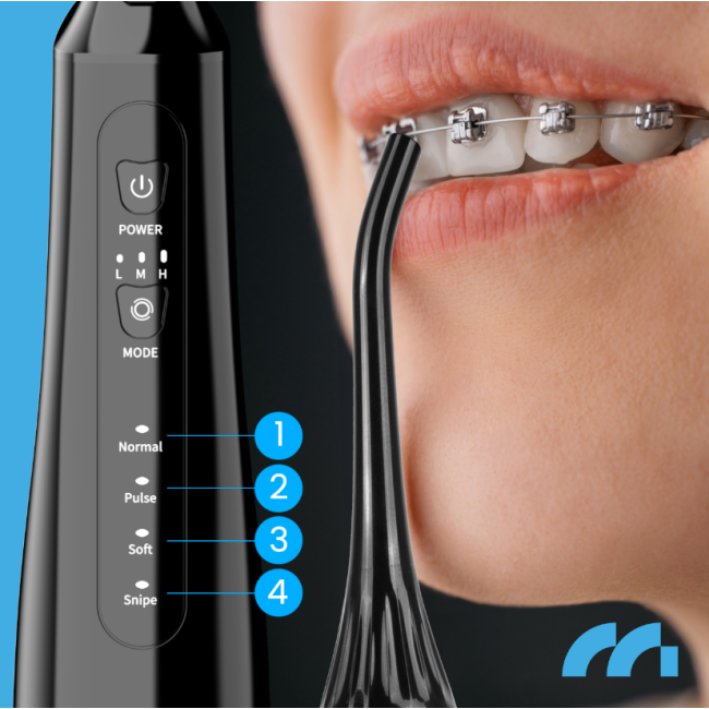 Беспроводной ирригатор Maltec Toothie X50 черный (Польша)