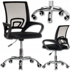 Офисное кресло Care Life Black Mesh