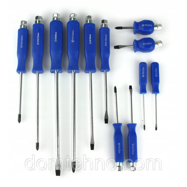 Набор слесарных отверток 12 шт Mar-Pol M61004B/n