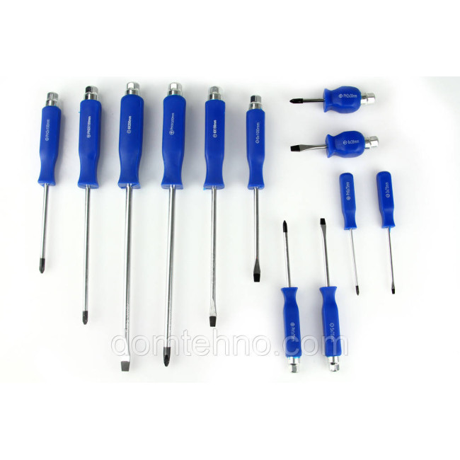 Набор слесарных отверток 12 шт Mar-Pol M61004B/n