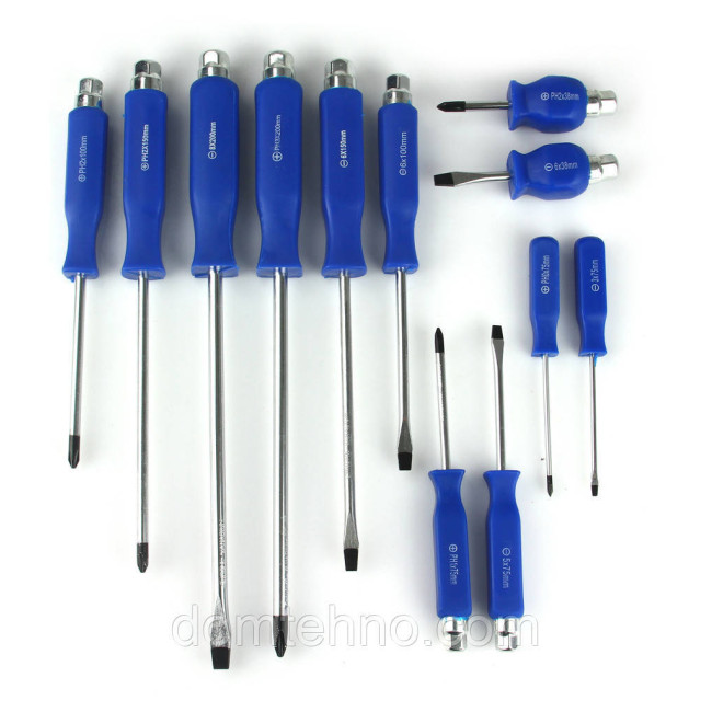 Набор слесарных отверток 12 шт Mar-Pol M61004B/n