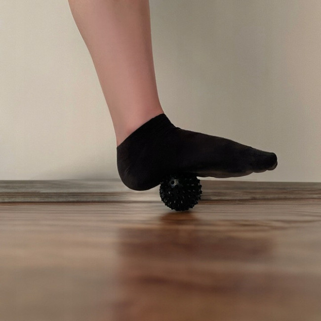 Масажний коврик акупунктурний для точкового масажу з подушкою Trizand + 2 масажні кульки (23375)