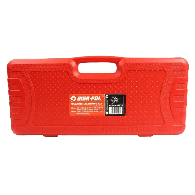 Набір ударних торцевих головок 1/2