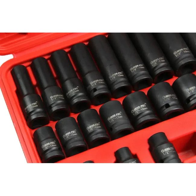 Набір ударних торцевих головок 1/2