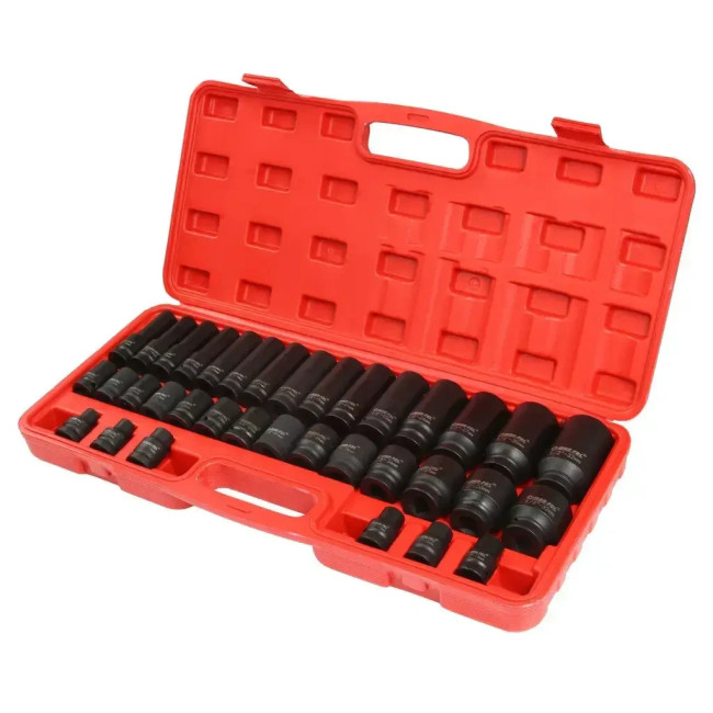 Набір ударних торцевих головок 1/2