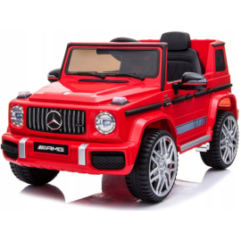 Детский электромобиль MERCEDES G63 AMG красный (Польша)