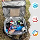 Термосумка Trizand 40 л сумка холодильник 47 x 28,5 x 30 см + 2 акумулятори холоду (23843)