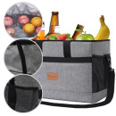Термосумка Trizand 40 л сумка холодильник 47 x 28,5 x 30 см + 2 акумулятори холоду (23843)