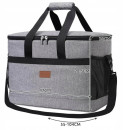 Термосумка Trizand 40 л сумка холодильник 47 x 28,5 x 30 см + 2 акумулятори холоду (23843)