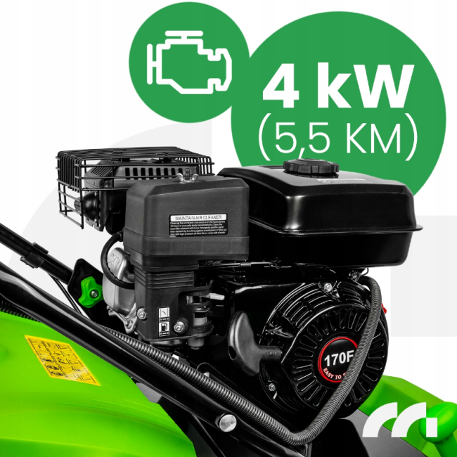 Аэратор, скарификатор бензиновый Maltec 40см 5,5 Л.С.(Польша)