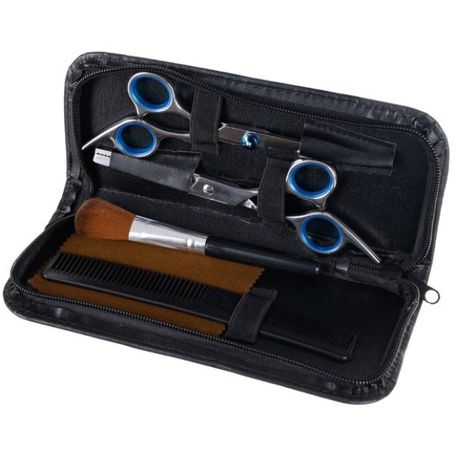 Перукарський набір 7 елементів з аксесуарами, перукарські ножиці Soulima 18084 Польща