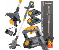 Акумуляторна коса 21В 2х2Aч Powermat (Польща)