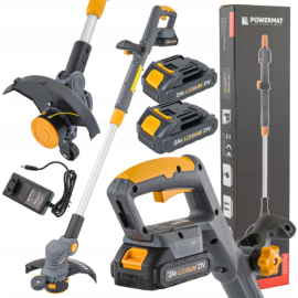 Аккумуляторная коса 21В 2х2Aч Powermat (Польша)