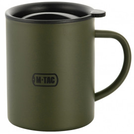 Термочашка M-Tac з кришкою 0,4 л - Олива