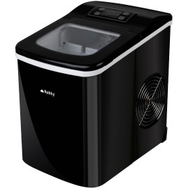 Льодогенератор побутовий з дисплеєм та таймером Ruhhy 120 Вт 2 л 12 кг льоду в добу (25565)