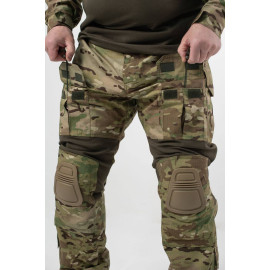 Штаны з наколінниками MILITARY PLUS в мультикам (MLPL_02M)