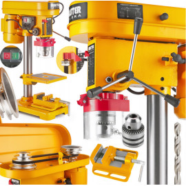 Свердлильний станок з індукційним колонистим столом 1700Вт + регульовані тисці Majster Polska (Польща)