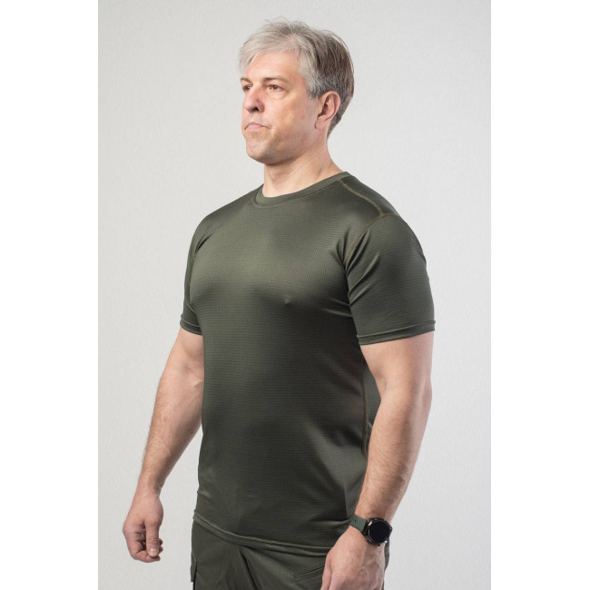 Футболка сітка МІЛІТАРІ ПЛЮС олива (MLPL_09OL)