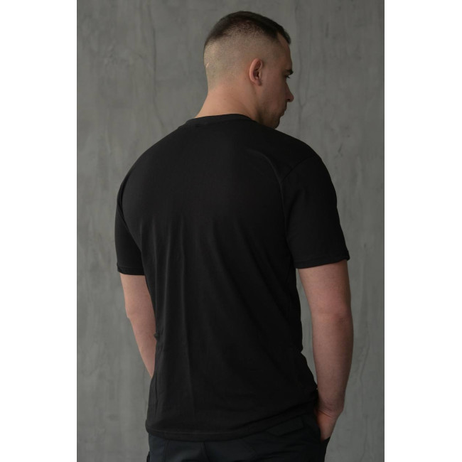 Чоловіча футболка CoolMax MILITARY PLUS чорна (MLPL_12BL)