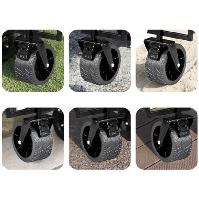 Складний садовий пляжний візок до 100кг Gardlov 23084