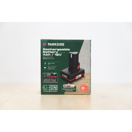 Аккумулятор Parkside PAPK 12 B4 Мощный аккумулятор 4Ah Аккумулятор 12В