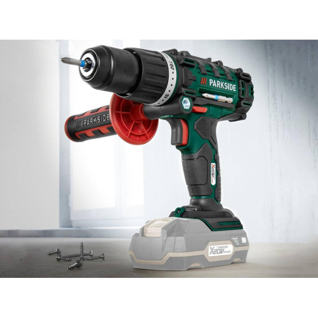 Акумуляторна дрель-шурупокрут PARKSIDE PSBSA 20-Li C3 з АКБ Smart 4Ач і зарядним пристроєм 4.5Ач