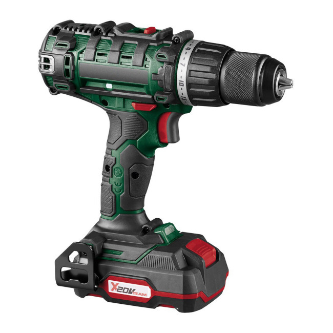 Аккумуляторная дрель-шуруповерт Parkside PABS 20-LI L9 набір